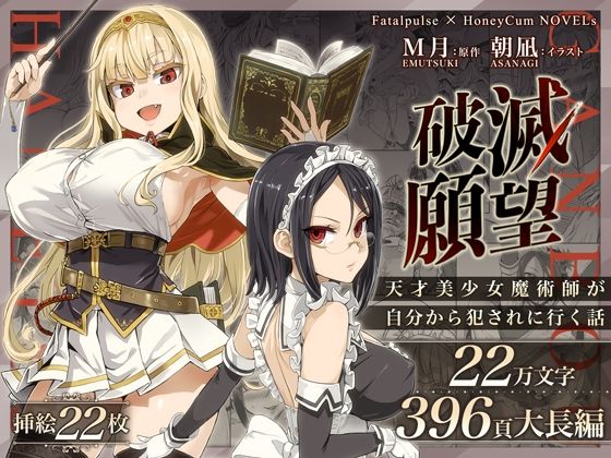 【新着同人誌】破滅願望～天才美少女魔術師が自分から犯●れに行く話～のトップ画像