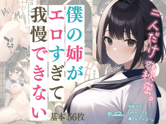 【新着同人誌】僕の姉がエロすぎて我慢できないのトップ画像