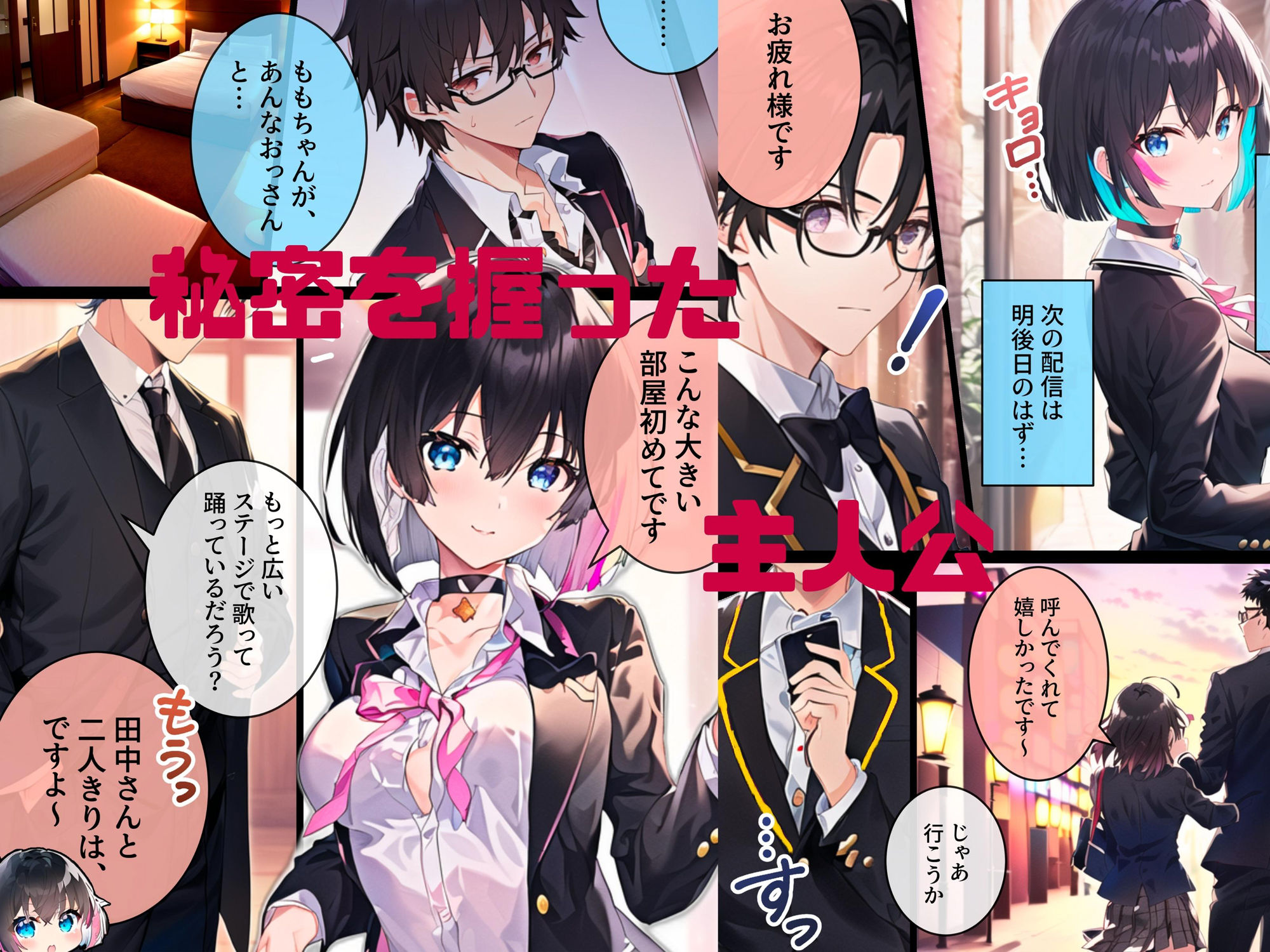 【新着同人誌】推しと繋がりたかっただけなのに総集編01 ep1〜3のトップ画像