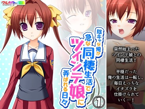 【新着同人誌】陰キャな俺が急な同棲生活でツインテ娘に弄ばれる日々 1巻のトップ画像
