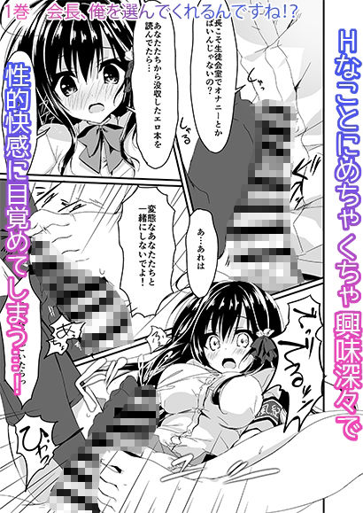 【新着同人誌】会長シリーズ1，2，3のトップ画像