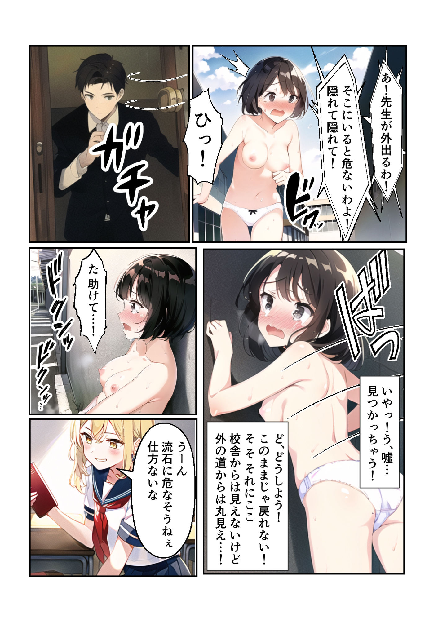 【新着同人誌】浅石来海の受難4のトップ画像