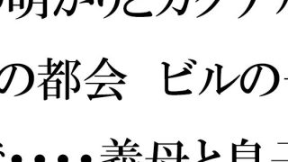 【新着同人誌】【無料】街の明かりとカクテル 夜の都会 ビルの一室で・・・・義母と息子たちのトップ画像