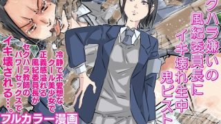 【新着同人誌】セクハラ嫌いの風紀委員長にイキ壊れ生中鬼ピストンのトップ画像