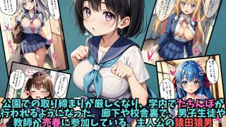 【新着同人誌】校内で性交渉！？立ちんぼ学園！のトップ画像