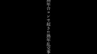 【新着同人誌】熟年合コンで起きた熟年乱交事件のトップ画像