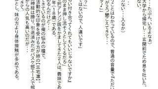 【新着同人誌】【お気軽小説】色仕掛けで兄を誘惑するブラコンの双子の義妹。両親が長期出張で…のトップ画像