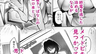 【新着同人誌】終電逃したギャルがメイドビキニでご奉仕エッチしてくれた話のトップ画像