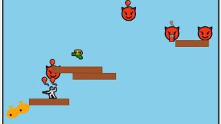 【新着同人ゲーム】決めろ！風船跳び膝蹴りのトップ画像
