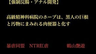 【新着同人誌】【強●浣腸・アナル開発】高級精神科病院のホープは、黒人の巨根と汚物にまみれ…のトップ画像