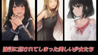 【新着同人誌】強引に犯●れてしまった美しい少女たち 9作セットのトップ画像