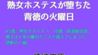 【新着同人誌】熟女ホステスが堕ちた背徳の火曜日のトップ画像