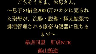 【新着同人誌】ごちそうさま、お母さん。〜息子の借金2000万のカタに売られた聖母が、浣腸…のトップ画像