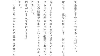 【新着同人誌】王女様は呪われ騎士の性処理用花嫁のトップ画像