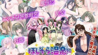 【新着同人ゲーム】エロエロ温泉旅館を繁盛させる経営ゲーム    ほしぞら温泉においでませませ…のトップ画像