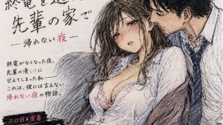 【新着同人誌】終電を逃した夜、先輩の家で ―帰れない夜―のトップ画像