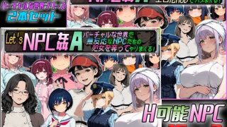 【新着同人ゲーム】Let’s NPC姦A バーチャルな世界2本セットのトップ画像