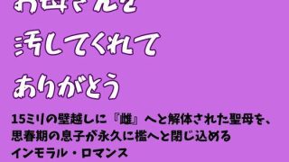 【新着同人誌】お母さんを汚してくれて、ありがとうのトップ画像