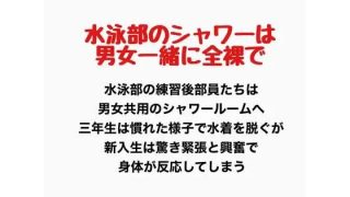 【新着同人誌】水泳部のシャワーは男女一緒に全裸でのトップ画像