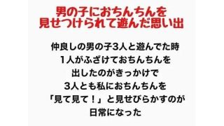 【新着同人誌】男の子におちんちんを見せつけられて遊んだ思い出のトップ画像