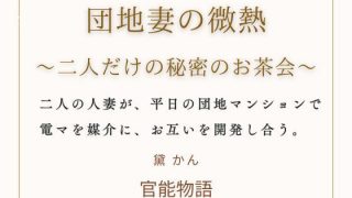 【新着同人誌】団地妻の微熱 〜二人だけの秘密のお茶会〜のトップ画像